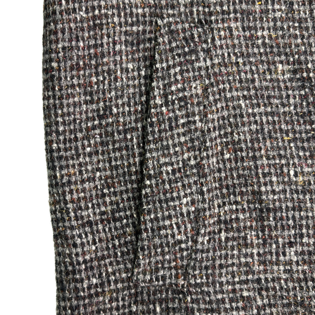 60s Alligator Balmacaan Soutien Collar Coat