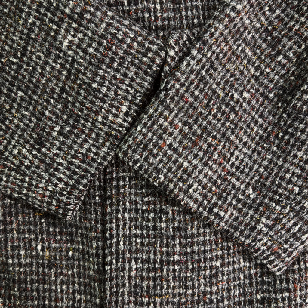 60s Alligator Balmacaan Soutien Collar Coat