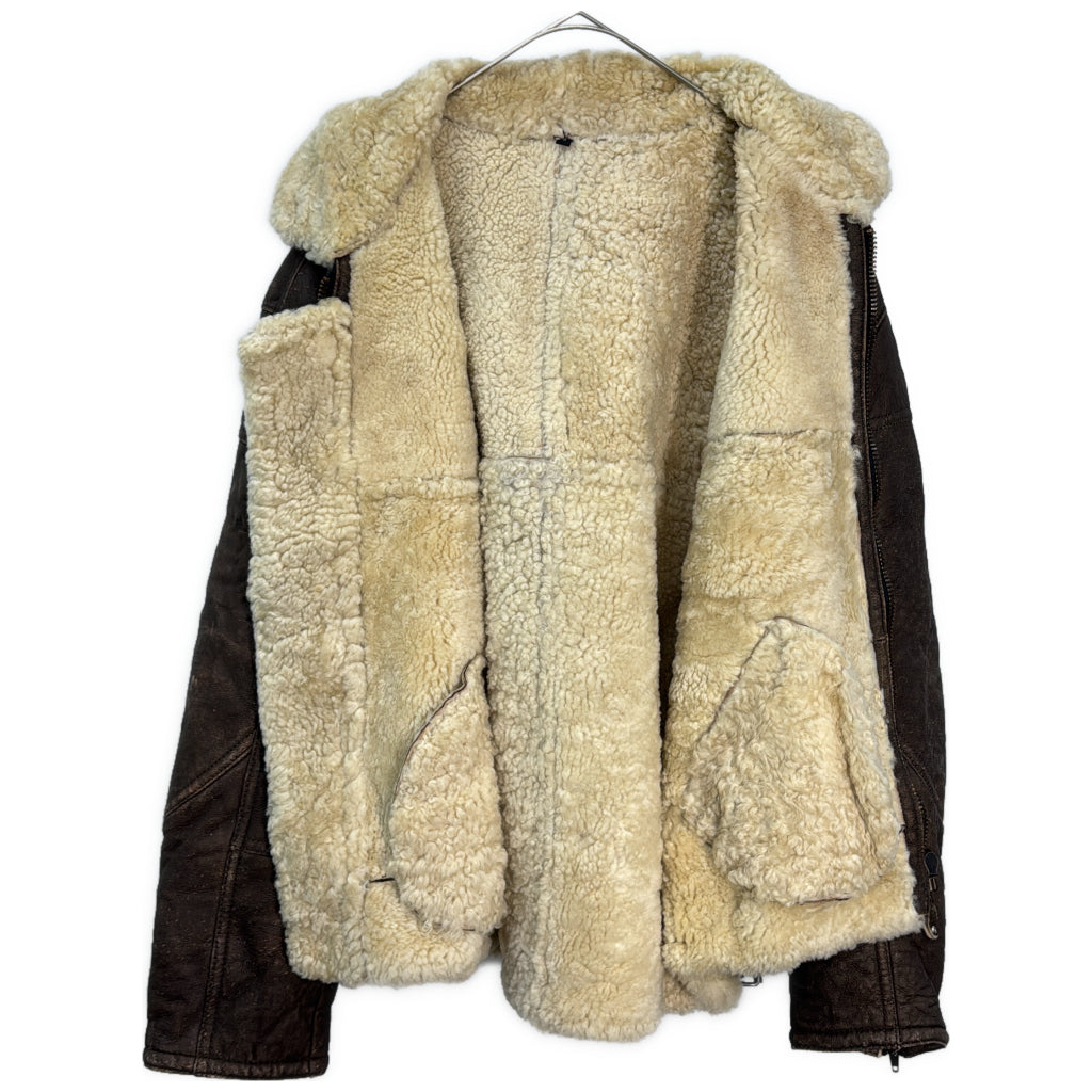 TYPE B-3 Mouton Leather Leather Jacket