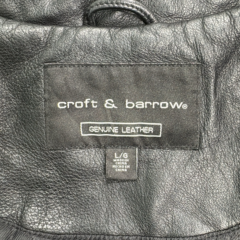 Croft & barrow Leather Jacket