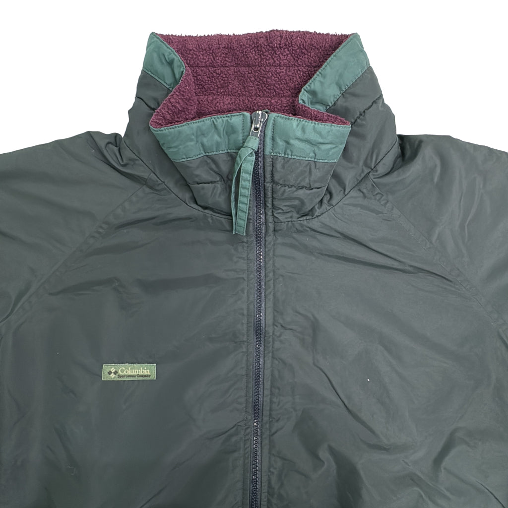 90s Columbia Warm Up Nylon Jacket