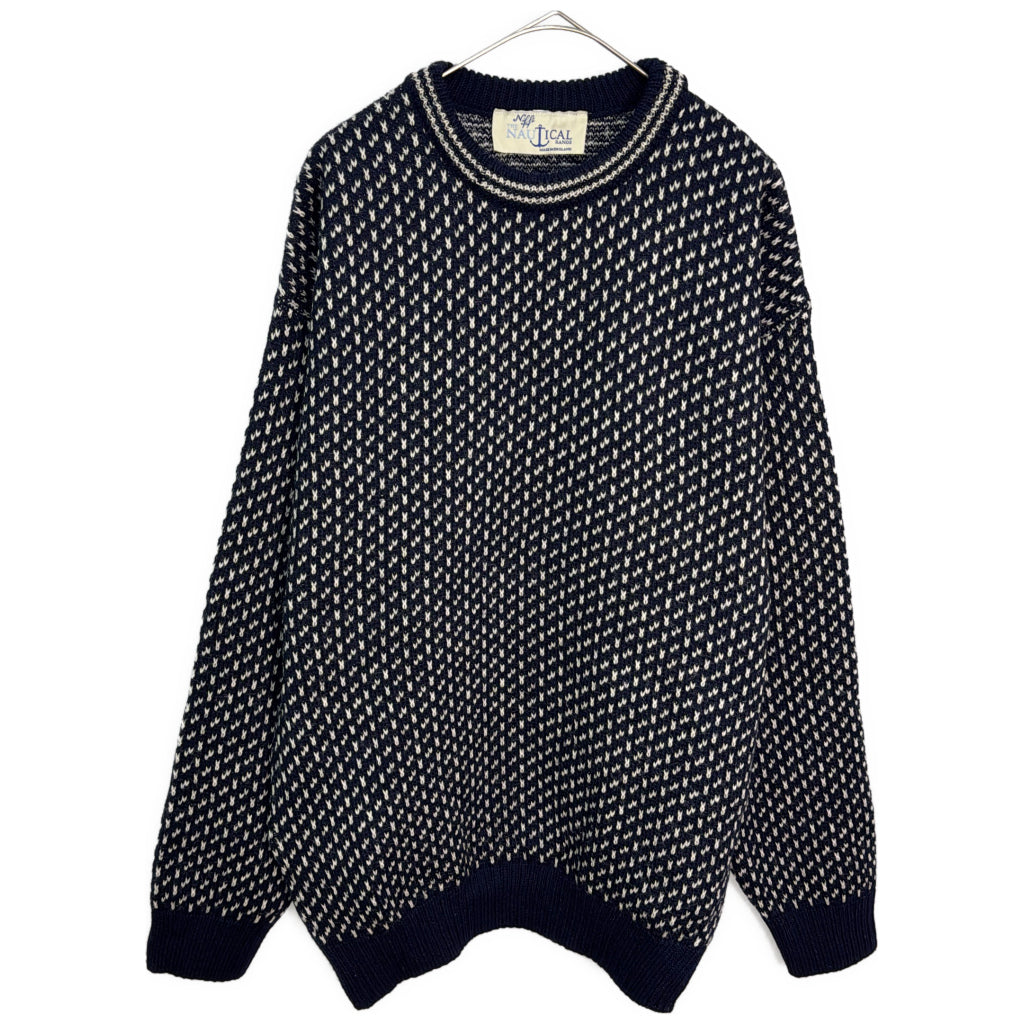 90s Niffi THE NAUTICAL RANGE Crewneck Sweater